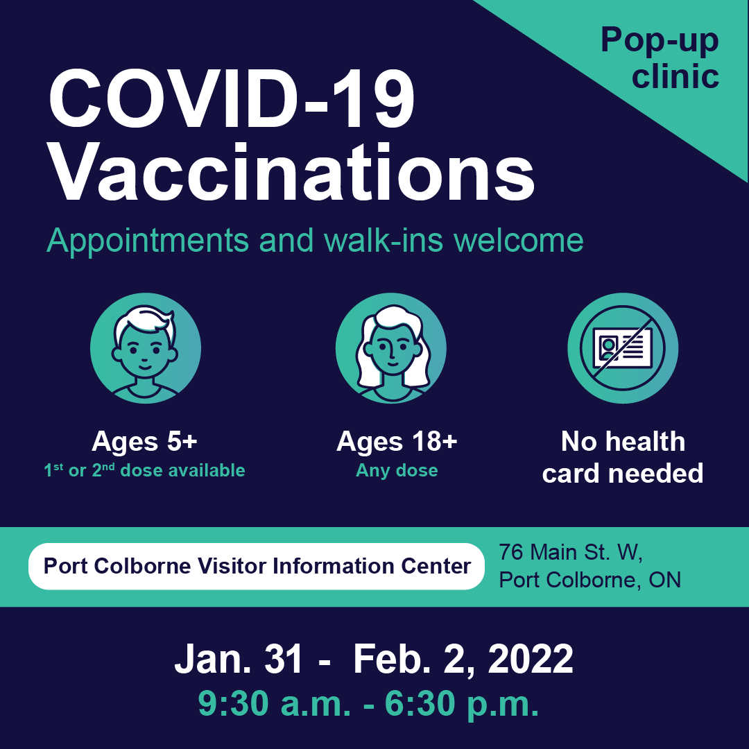 Vaccine Pop-up Clinic Poster