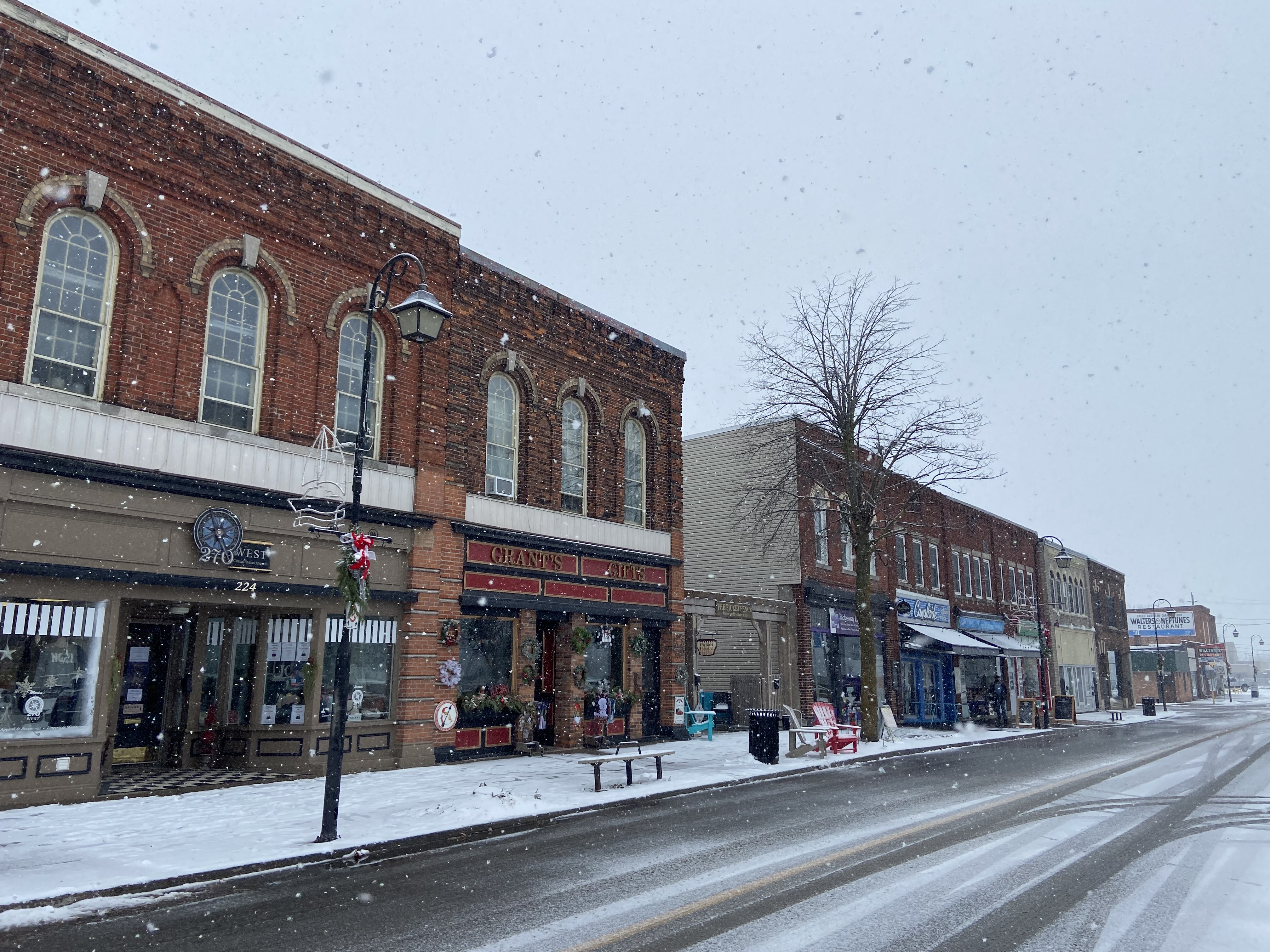 Winter on West Street