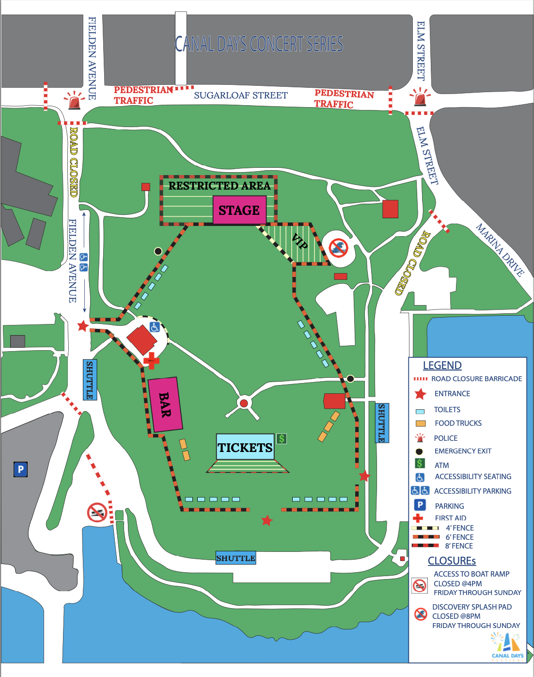 Concert Series Site Map Concert Series Site Map