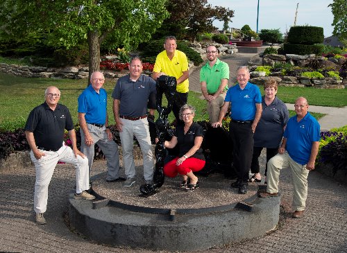 Picture of Members of Council at Lock 8 Park