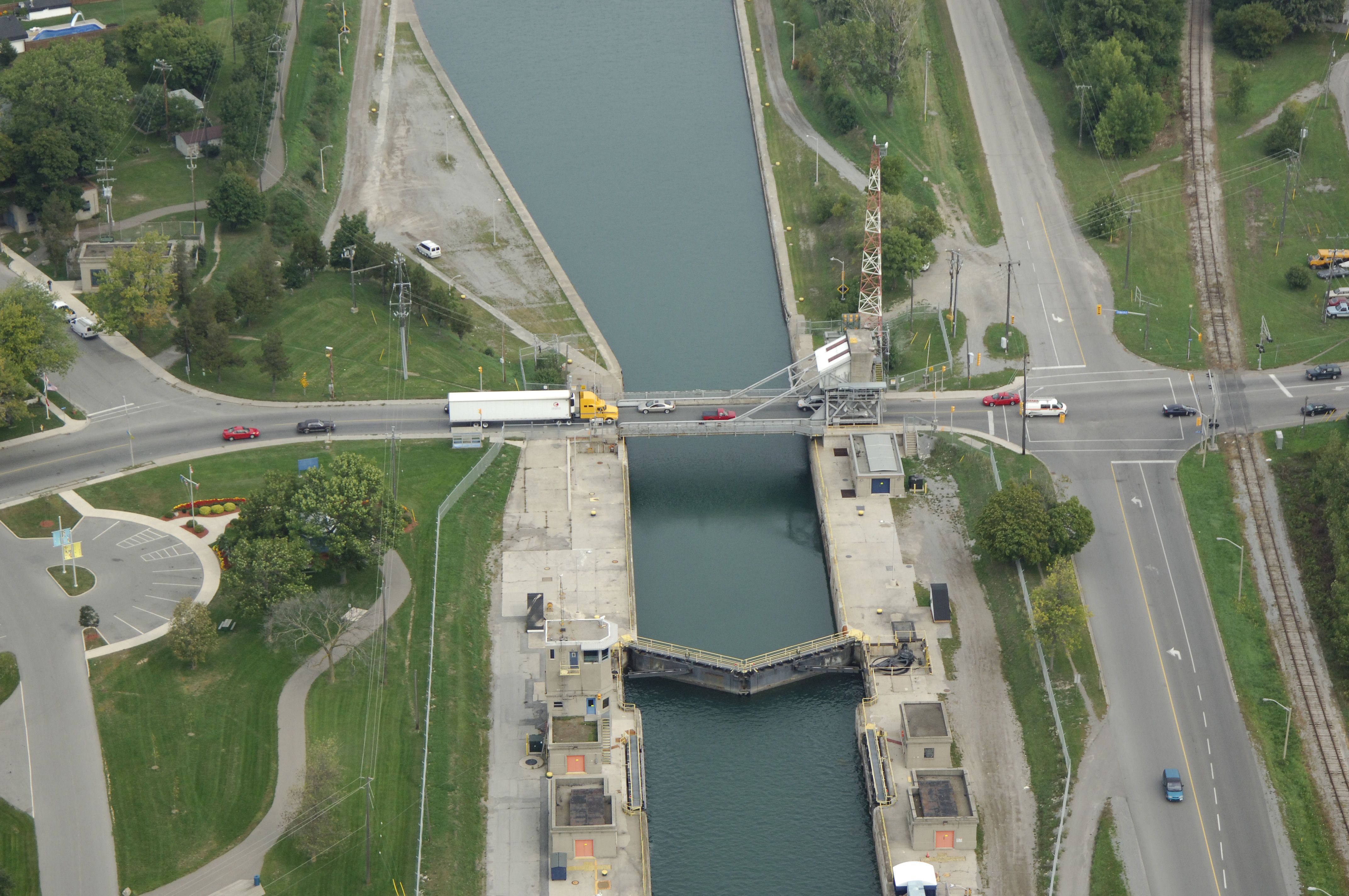 Bridge and cars