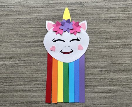 Mini rainbow unicorn