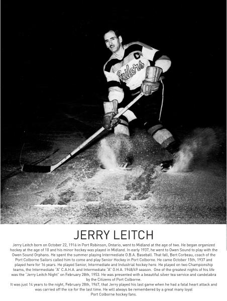 A hockey player skating on ice, using a stick to direct the puck, in black and white.